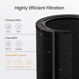 Air Purifier for Home, Smart Air Cleaner, CADR 400m³/h, Remove Pet Odor Smoke Dust