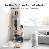 Air Purifier for Home, Smart Air Cleaner, CADR 400m³/h, Remove Pet Odor Smoke Dust