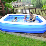 Baby Kid Inflatable Swimming Pool Paddling Pool Large Size Thickened Square