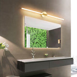 Brushed copper Modern Led Bathroom Mirror Light Bedroom dressing table mirror lamp