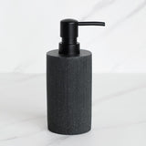 Black Bathroom Accessories Soap Dispenser Toothbrush Holder Tumbler Soap