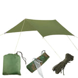 Awning Waterproof Tarp Tent Outdoor Camping Sunshade Sun Shelter