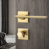 Haodi Modern Light Luxury Golden Door Lock Indoor Bedroom Door Lock