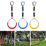 Children Outdoor Swing Seat Toy Swing Arm Strength Climbing Ladder Backyard