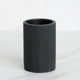 Black Bathroom Accessories Soap Dispenser Toothbrush Holder Tumbler Soap