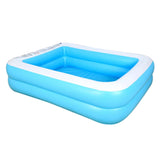 Baby Kid Inflatable Swimming Pool Paddling Pool Large Size Thickened Square