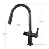Kitchen Faucet Gourmet Faucet Kitchen Pull Out Kitchen Sink Faucet Digital Display