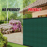 Green Fence Privacy Screen Windscreen, Heavy Duty Backyard Privacy Fence