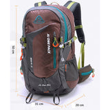 Professional Camping Climbing Sports Trekking Backpack Bags 38L Outdoor Mountain