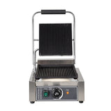 Electric Contact Grill Griddle Commercial Panini Press Grill Non-Stick for Outdoor