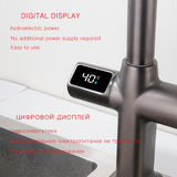 Kitchen Faucet Gourmet Faucet Kitchen Pull Out Kitchen Sink Faucet Digital Display