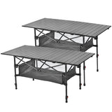 Table Barbecue Folding Camping Harmful Equipment Can be lifted Collapsible