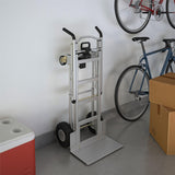 3-in-1 Assist Series Aluminum Hand Truck/Assisted Hand Truck/Cart w/ flat free wheels