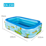 Double Layer Garden Portable Thickened Kids Water Toys Party Round Outdoor