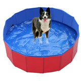 Large Foldable Pet Pool Portable Dog Folding Bath Swimming Tub Summer