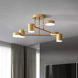 6 Heads LED Modern Ceiling Chandelier Hanging Lamp for Ceiling Dining Living Room