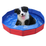 Large Foldable Pet Pool Portable Dog Folding Bath Swimming Tub Summer