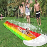 Backyard Water Slide Outdoor Children&#39, s Water Toy Lawn Water Slides Slip