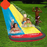 Backyard Water Slide Outdoor Children&#39, s Water Toy Lawn Water Slides Slip