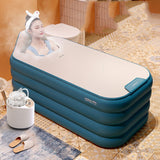 Adult Inflatable Hot Tub Sitting Arm Able Simple Bathtub Folding Large Comfortable