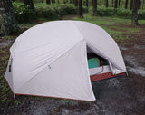 Waterproof Double Layer Outdoor Tent Aluminum Rod Gray Ultralight Single Camping Tents Mat