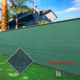 Gray Fence Privacy Screen Windscreen- Heavy Duty Fencing Mesh Shade Net Cover