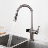 Kitchen Faucet Gourmet Faucet Kitchen Pull Out Kitchen Sink Faucet Digital Display