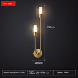 Modern U Shape Led Wall Sconce Light for Living Room Bedroom Bedside Wall Light