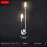 Modern U Shape Led Wall Sconce Light for Living Room Bedroom Bedside Wall Light