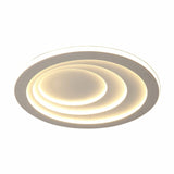 Modern Round Ring Chandelier Dimmable LED Ceiling Light Pendant Lamp