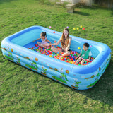 Double Layer Garden Portable Thickened Kids Water Toys Party Round Outdoor