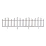 Zippity Outdoor Products Madison No-Dig Vinyl Fence Kit (30in X 56in) (2 Pack)