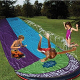 Backyard Water Slide Outdoor Children&#39, s Water Toy Lawn Water Slides Slip