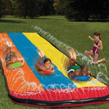 Backyard Water Slide Outdoor Children&#39, s Water Toy Lawn Water Slides Slip