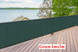 Green Fence Privacy Screen Windscreen, Heavy Duty Backyard Privacy Fence