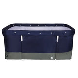 120Cm/47.24inch Bathtub Folding Bath Bucket Thicken Shower Barrel Adult IceTub