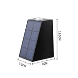 LED Outdoor Solar Wall Light Garden Villa Courtyard Porch Landscape Decorative Lamp