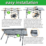 Table Barbecue Folding Camping Harmful Equipment Can be lifted Collapsible