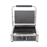 Electric Contact Grill Griddle Commercial Panini Press Grill Non-Stick for Outdoor