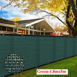 Green Fence Privacy Screen Windscreen, Heavy Duty Backyard Privacy Fence