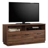 3-Door TV Stand Console for TVs up to 50&quot; Blackwood Tv Stands Furniture