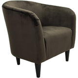 Microfiber Tub Accent Chair, Club Universal Sofa Cover All-inclusive Semi-circular Card Seat