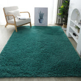 RULDGEE Shaggy Carpet for Living Room Home Plush Floor Alfombra Fluffy Mats Kid