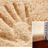 Nordic Fluffy Carpet Rugs for Bedroom Living Room Rectangle Large Size