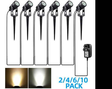 Led Garden Lights Outdoor Lawn Lamp Safety Low Voltage Street Lights IP65 Waterproof