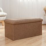 Storage Pouf Small Ottoman Square Rectangular Sofa Bench Pouf Foldable Change