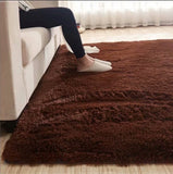 RULDGEE Shaggy Carpet for Living Room Home Plush Floor Alfombra Fluffy Mats Kid