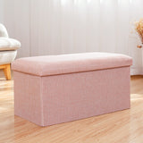 Storage Pouf Small Ottoman Square Rectangular Sofa Bench Pouf Foldable Change