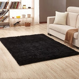 RULDGEE Shaggy Carpet for Living Room Home Plush Floor Alfombra Fluffy Mats Kid