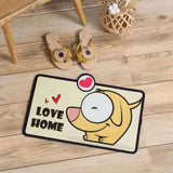 Cartoon Welcome Entrance Doormats Carpets Rugs Non-Slip Cat Dog Pet Gamer